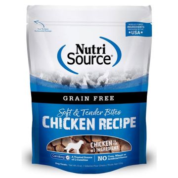 NutriSource®, Chicken Bites Grain Free Dog Treats, 6 oz.