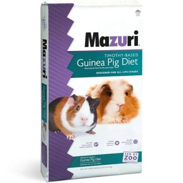 Mazuri Timothy-Based Guinea Pig Diet, 25 lbs.