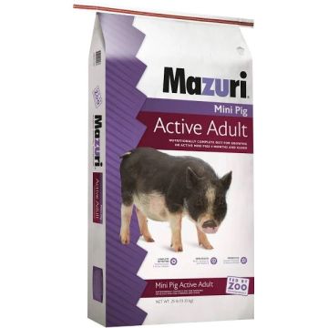 Mazuri Mini Pig Active Adult, 25 lbs.