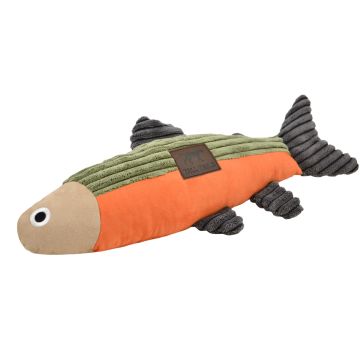 Tall Tails Plush Fish with Squeaker Dog Toy