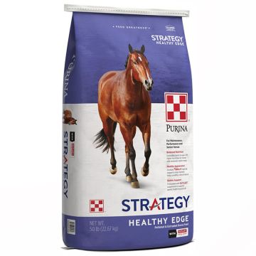 Purina Strategy Healthy Edge Horse Feed, 50 lbs.