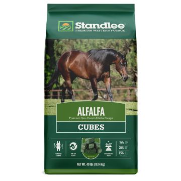 Standlee Premium Alfalfa Cubes, 40 lbs.