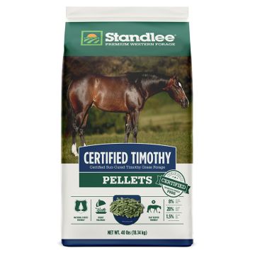 Standlee Certified Timothy Grass Pellets, 40 lbs.