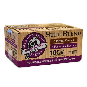 Meadow Ridge Farms, Peanut & Berry Suet, 10 Pack