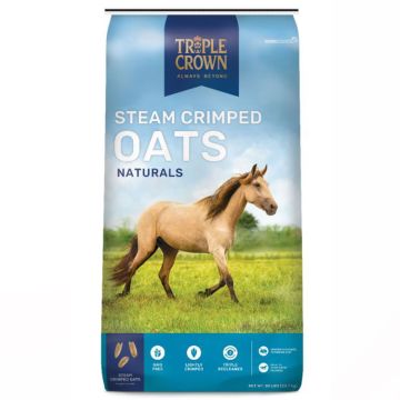 Triple Crown Naturals Steam Crimped Oats, 50 lbs.