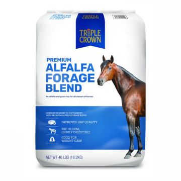 Triple Crown Premium Alfalfa Forage Blend, 40 lbs.