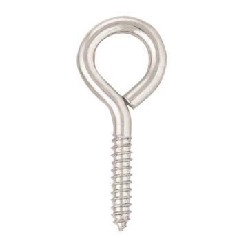 Weaver Leather Screw Eye, Zinc Plated, 3"