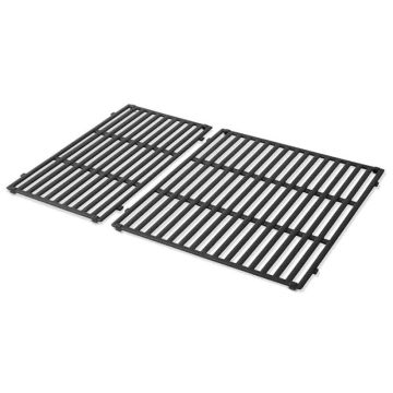 Weber Crafted Porcelain-Enameled Cast Iron Cooking Grates For Genesis II 3-Burner Gas Grills