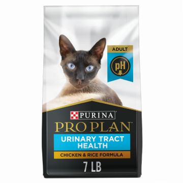 Pro Plan Urinary Tract Cat Food, Chicken and Rice Formula, 7 lb. Bag