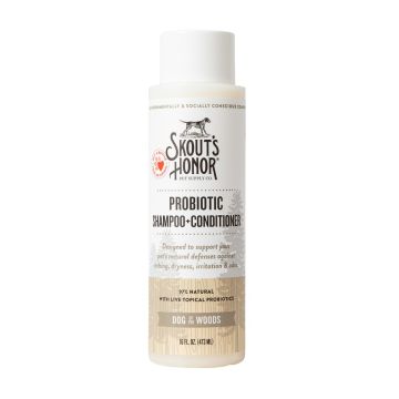 Skout's Honor Probiotic Shampoo + Conditioner, Dog Of The Woods, 16 oz.