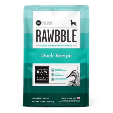 Bixbi Rawbble Freeze-Dried Duck Recipe Dog Food