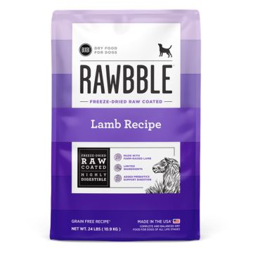 Bixbi Rawbble Freeze-Dried Lamb Recipe Dog Food