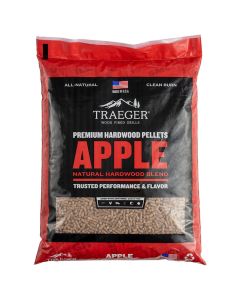 Traeger Wood Pellets, Apple, 20 lb. bag