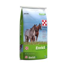 Purina Enrich Plus Ration Balancing Horse Feed, 50 lbs.