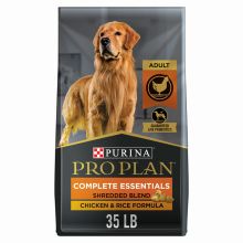 Pro Plan High Protein Dog Food With Probiotics for Dogs, Shredded Blend Chicken & Rice Formula